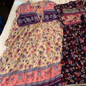 R. Vivimos 2XL dresses. 3 dresses in this set. Brand new-only one has a tag